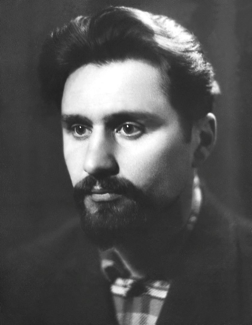 Виктор Васильевич Афанасьев в период работы над переводом «Задонщины», 1966 год