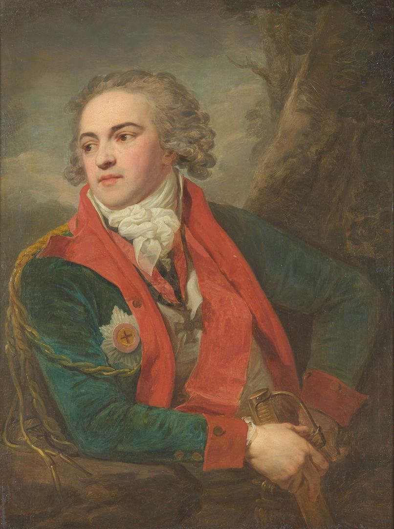 И.Б. Лампи. Портрет Степана Степановича Апраксина (1757–1827). 1793 год